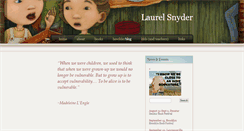 Desktop Screenshot of laurelsnyder.com